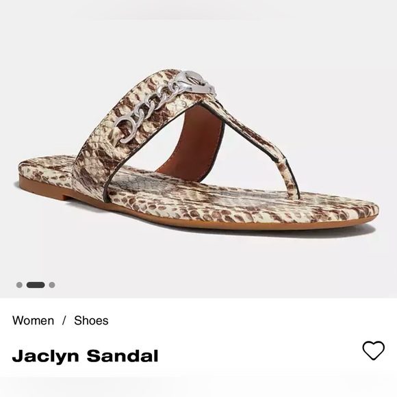 Coach Jaclyn PTE Sandal - Picture 7 of 9